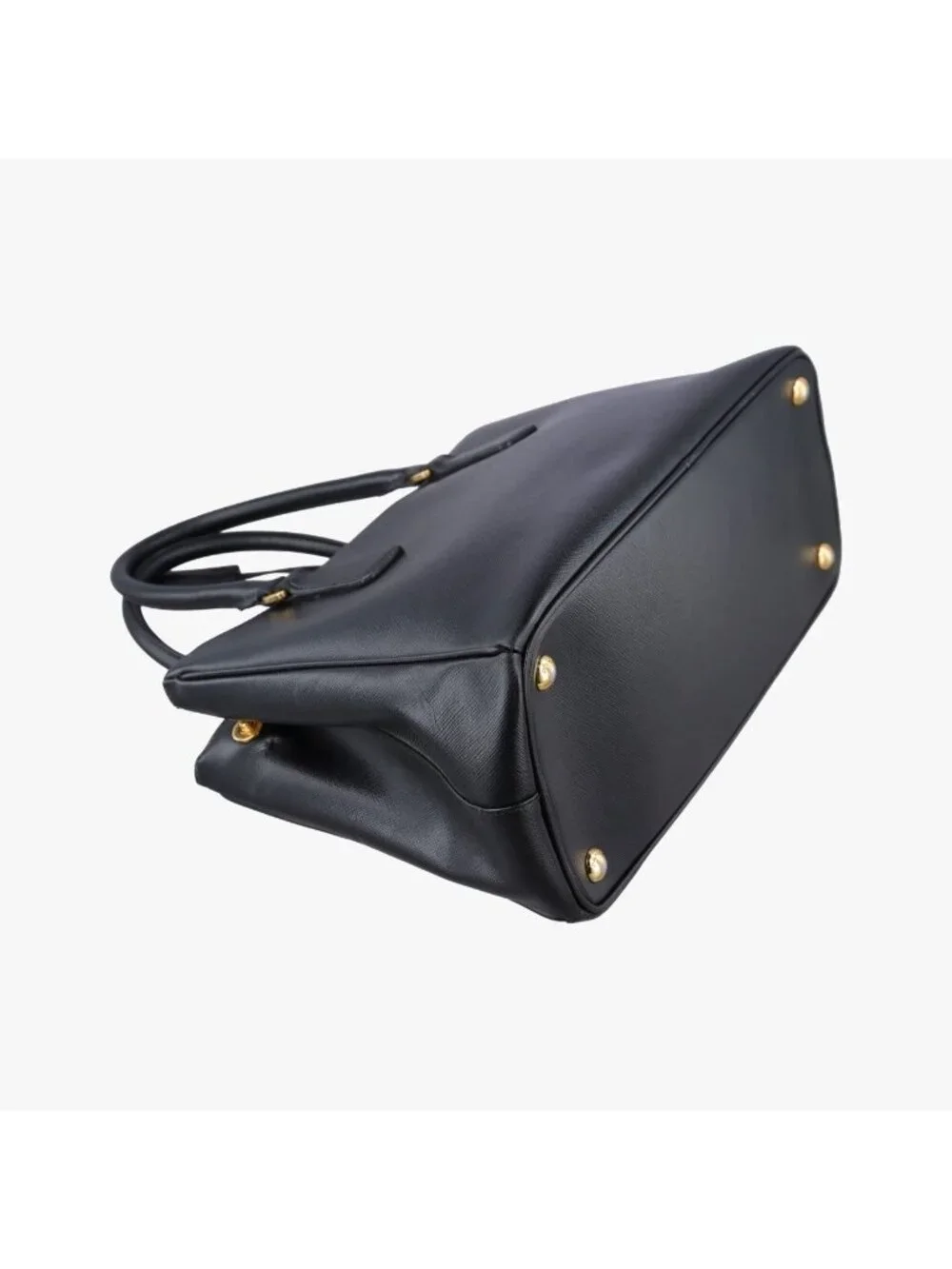Prada Galleria Black Saffiano Leather 14 Shoulder